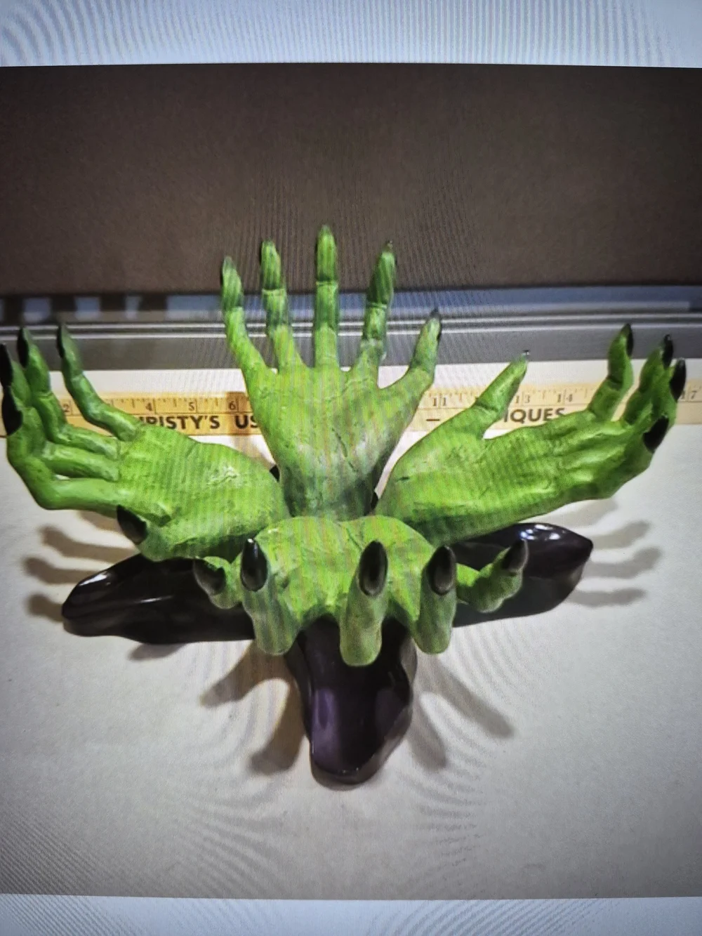 For Andee Only Green and Black Witch Hands - Picture 1 of 4